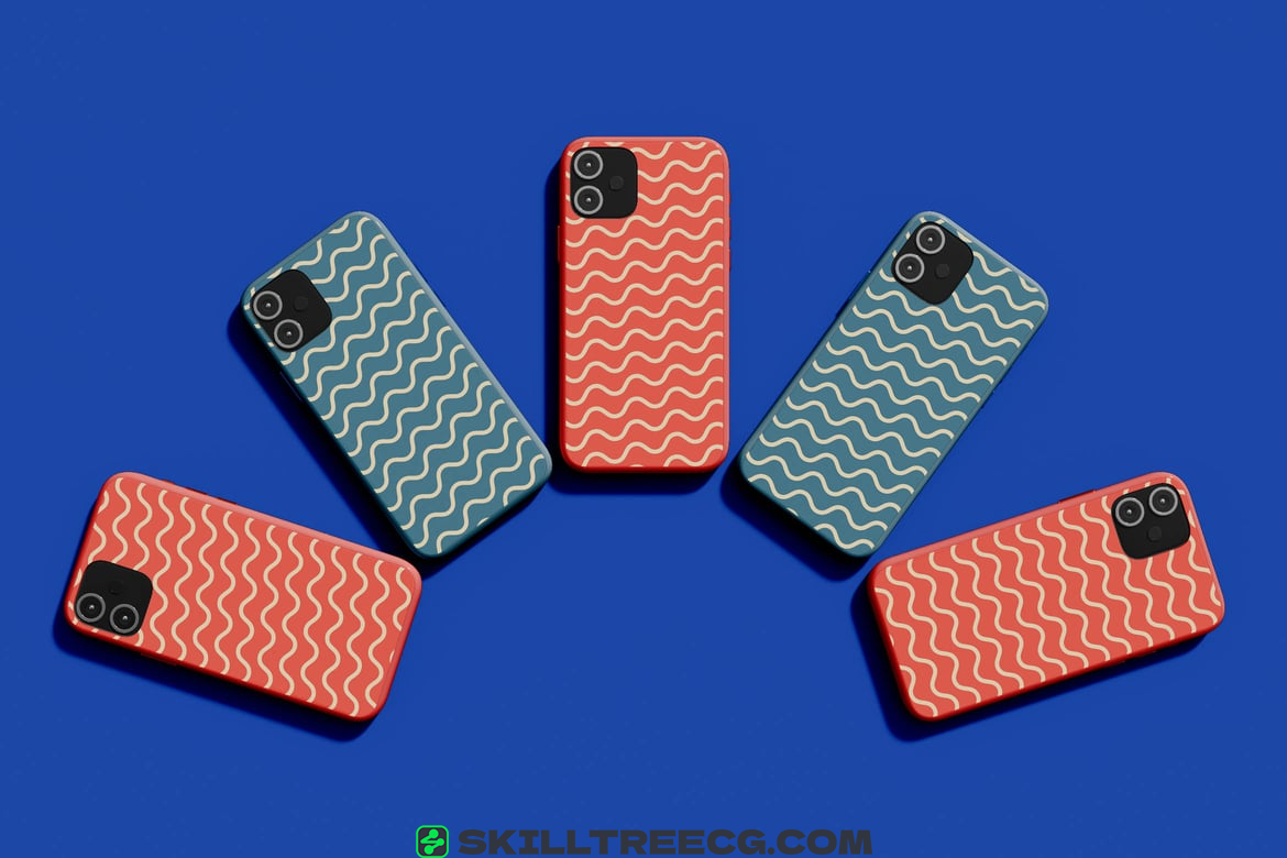 Smartphone Cases Mockup（569766）-技能树